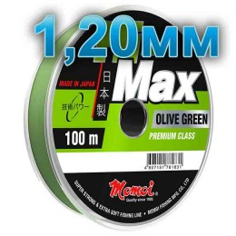 Леска рыболовная Hi-Max Olive Green; 1,20 мм; тест 100 кг; длина 100 м