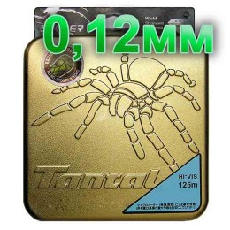 Плетеный шнур Tantal Spyder зеленый; 0,12 мм; тест 9,4 кг; длина 125 м Плетеный шнур Tantal Spyder зеленый; 0,12 мм; тест 9,4 кг; длина 125 м