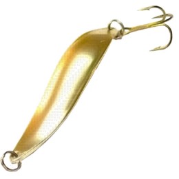 1013/4 Блесна SPIKE Фиорд бол, 21г.(уп. 1 шт) золото матовое